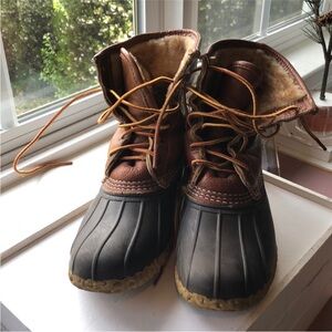 L.L. Bean Duck Boots, Shearling-Lined